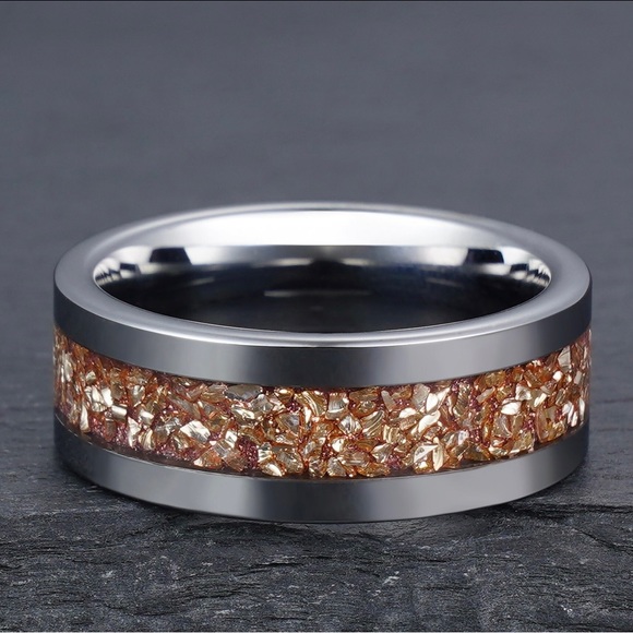 Silver tungsten ring - Picture 2 of 3